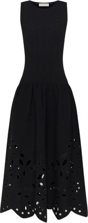 Ulla Johnson Abito a fiori - Nero