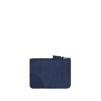 Comme Des Gar&ccedil;ons Mens Blue Calf Leather Bos Taurus Wallet