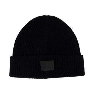 Anine Bing Carley Beanie - Dames - Hoeden - Zwart - ONE Size - Kasjmier - Accessoires