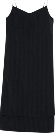 Tibi Dames, Jurken, Blauw, Maat: 2XS Wol