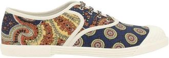 Valentino Garavani Kleurrijke Katoenen Sneakers met Ronde Neus - Heren - Sneakers - Veelkleurig - 40 EU - Katoen - Schoenen