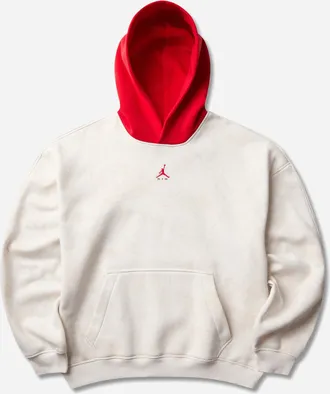 Nike Jordan Men s Jordan Brooklyn Fleece Hoodie Phantom / University Red