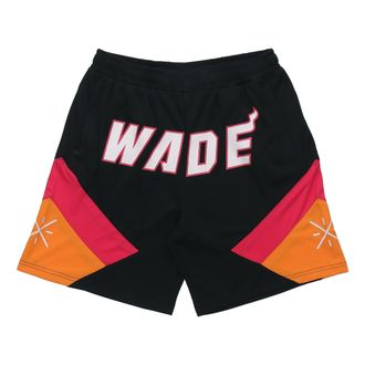 Li-Ning Way Of Wade Miami Heat Basketball Shorts Black Pink AAPR347-1