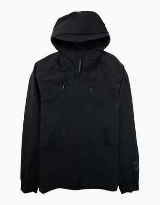 C.P. Company Mens Cp Company Metropolis Metroshell Hooded Jacket Black 999 - Size: 44/Regular
