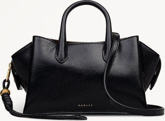 Radley London Black Small Ziptop Grab Bag The Romilly SS26 Radley London