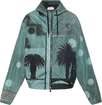 Versace Hombre, Chaquetas, Verde, Talla: S