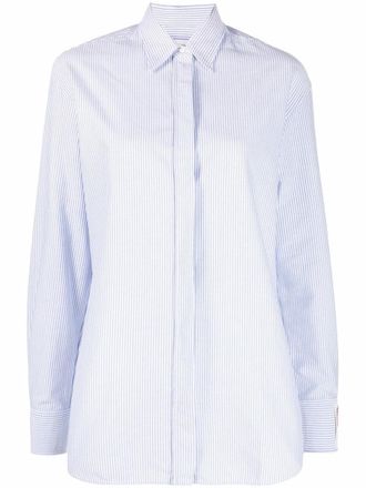 Golden Goose Golden WS Boyfriend Shirt Striped Oxford Cotton