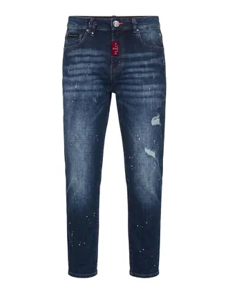 Philipp Plein New Tapered Fit Jeans Basic