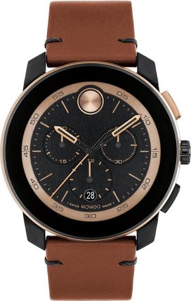 Movado Bold Tr90 Chronograph Quartz Black Dial Mens Watch 3601115