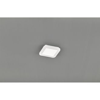 Reality Camillus Plaf&oacute;n Cuadrado Led Regulable Blanco Ip44 17x17 Cm Trio Lighting