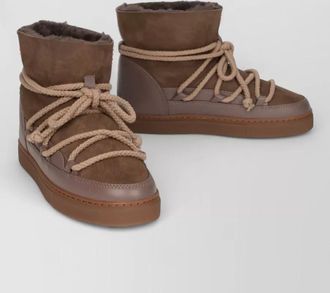 INUIKII leather snow boots