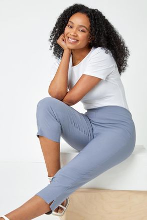 Roman Cropped Stretch Trouser