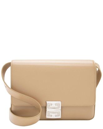 Givenchy Beige Calfskin 4G Medium Shoulder Bag (Authentic Pre-Loved)