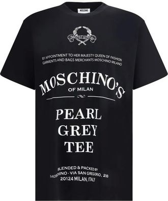 Moschino T-shirt con logo - Nero