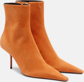 Victoria Beckham Sloan suede ankle boots