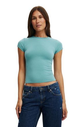 Cotton On All Day Crew Tee in Crystal Tide at Nordstrom, Size X-Small