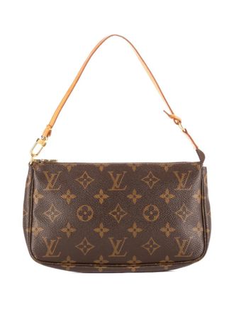 Louis Vuitton 2000s monogram canvas shoulder bag - Brown