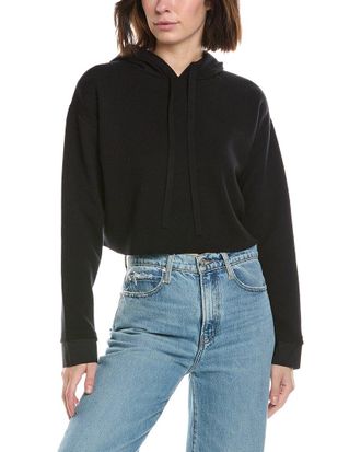 3.1 Phillip Lim Cropped Wool-Blend Hoodie