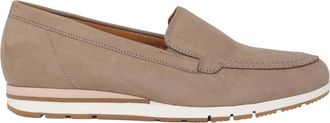 Gabor Schoenen, Dames, Beige, 38 EU, Leer, Damesloafer - Zomercollectie