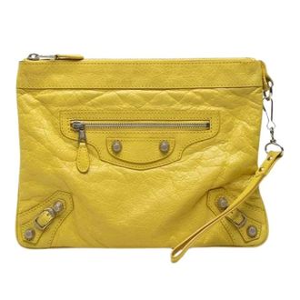 Balenciaga Pre-owned Vintage Studded Clutch - - Pre-owned - Donna - Giallo - ONE SIZE