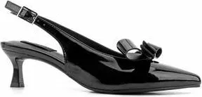 Rachel Roy Precious Bow Slingback Pump in Black at Nordstrom Rack, Size 7.5