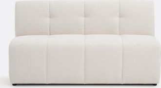 La Redoute Interieurs Modulaire bank, 3-zits, van fijn chenille, ANETA