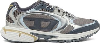 Diesel Grey Mesh Sneakers