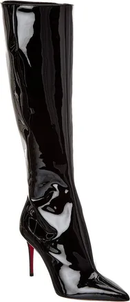 Christian Louboutin Sporty Kate 85 Patent Knee-High Boot