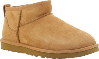 UGG Mens Boots Classic Ultra Mini Chestnut Suede Upper: Mutton