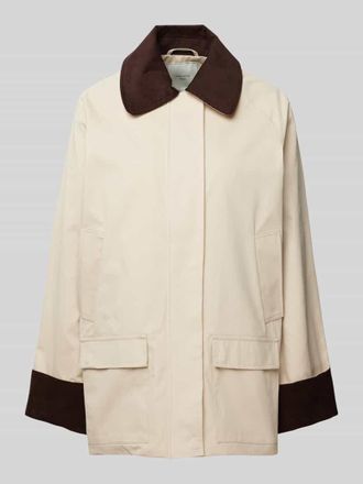 Neo Noir Neo Noir Hemdjacke mit Leistentaschen Modell Anastacia in Beige, Gr&ouml;&szlig;e 34