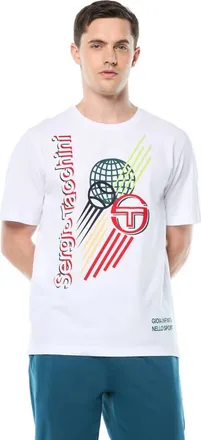 Sergio Tacchini Giocare T-Shirt in Brilliant White at Nordstrom, Size Xxx-Large