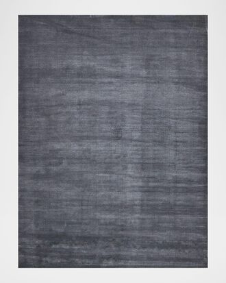 Exquisite Rugs Velutto Hand-Loomed Gray Rug, 8 x 10