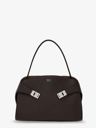 Ferragamo Borsa a spalla Hug Soft bicolore - FERRAGAMO - gender_Woman