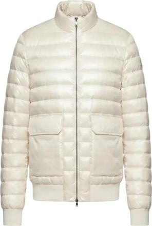 Herno Pocket Quilted Jacket - Heren - Winterjassen - Wit - M - Jassen