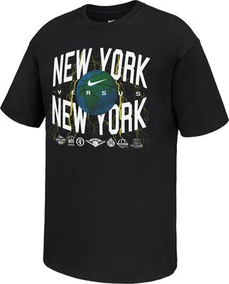 Nike Mens NY vs NY (M NYVNY) Short-Sleeve T-Shirt in Black | M11766P553KBBN-BLK