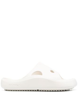 Off-white Meteor uitgesneden slippers - Wit