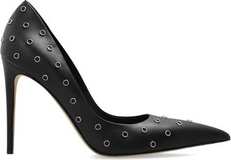 Alexander McQueen Skull Pump - Dames - Pumps - Zwart - 36 1/2 EU - Leer - Schoenen