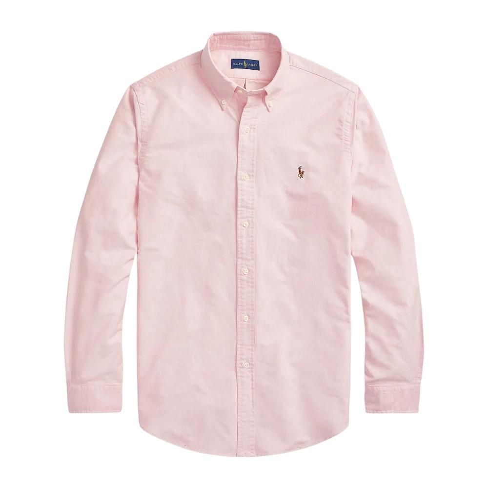 Polo Ralph Lauren Homme, Chemises, Rose, Taille: S Chemise Oxford