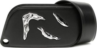 Published By hardware-detail shoulder bag - women - Calf Leather/Chrome - One Size - Black