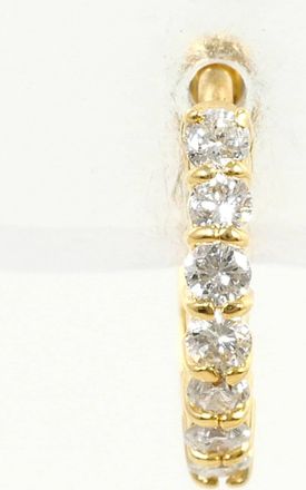C&A Unbranded (18K) Hoop Earrings (Pre-Owned)