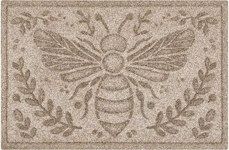 Frontgate WaterHog Honey Bee Door Mat - Camel, 24 x 36 - Frontgate