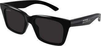 Balenciaga BB0467S 001 Mens Sunglasses Black Size 54