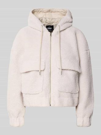 Only Jacke mit Teddyfell Modell TANJA in Ecru, Gr&ouml;&szlig;e M