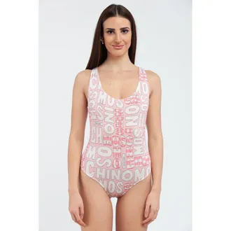Moschino Multicolor Cotton One-Piece Womens Swimsuit