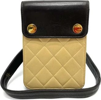 Chanel Pre-owned Leather chanel-bags - Dames - Vintage Schoudertas - Zwart - ONE Size - Vintage