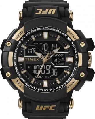 Timex TW5M58300 Mens Ufc Combat Watch - Black - One Size