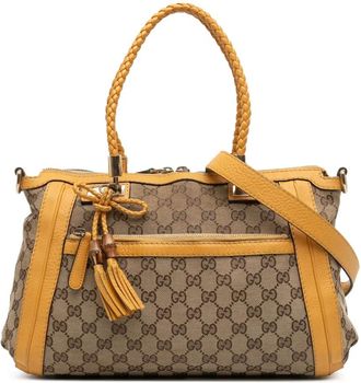 Gucci Borsa a tracolla Bella in tela GG 2016-2025 - Marrone