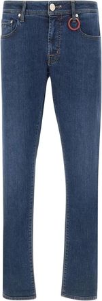 Sartoria Tramarossa Jeans con applicazione - Blu