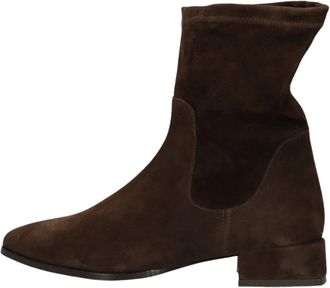 Notre-V 25150 Enkellaars - Dames - Schoenen - Bruin - Maat: 41 EU Su&egrave;de