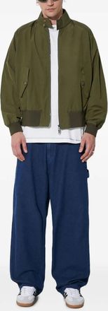 Baracuta Giacca con zip G9 Clicker - Verde